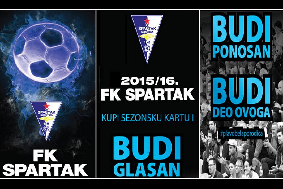 Počela prodaja sezonskih karti za fudbalske mečeve Spartaka