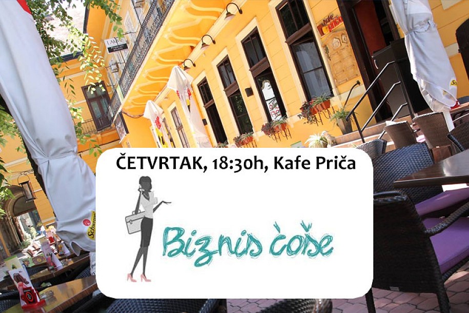 Skup preduzetnica "Biznis ćoše" u četvrtak u Kafe Priči