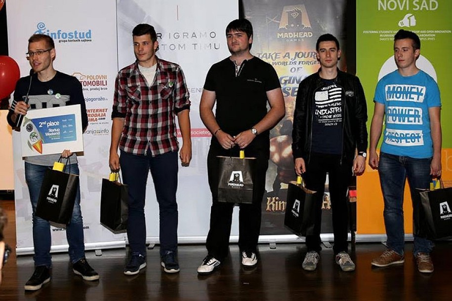 Drugo mesto za studente VTŠ-a na takmičenju "Startup weekend"