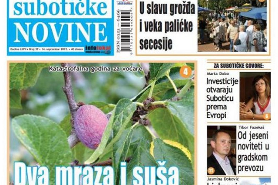 Novi broj “Subotičkih novina”