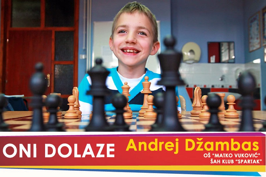 Oni dolaze: Andrej Džambas šahista i učenik OŠ „Matko Vuković“