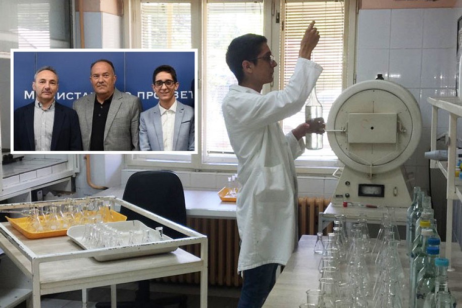 Dario Piuković osvojio prvo mesto na takmičenju "Velika nagrada hemije"