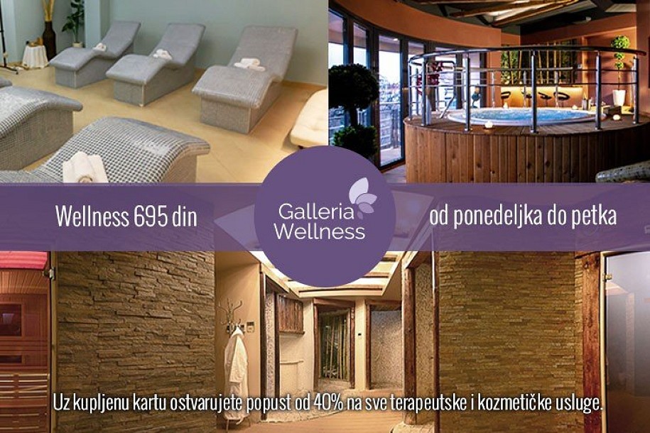 Iskoristite ponudu Wellness centra za 695 dinara