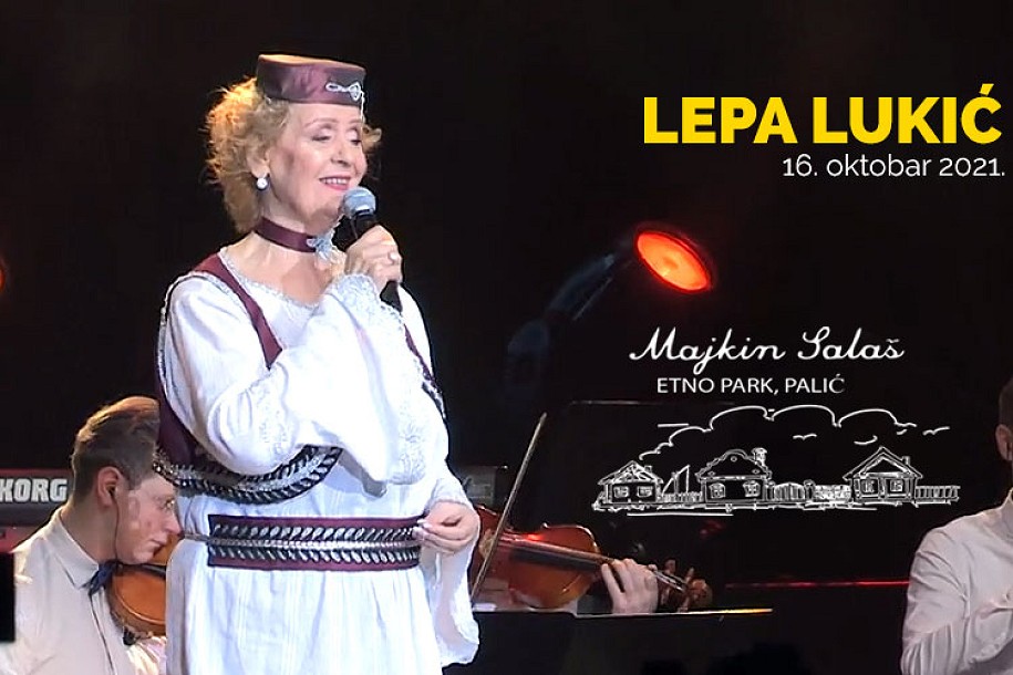 Lepa Lukić u subotu na Majkinom salašu