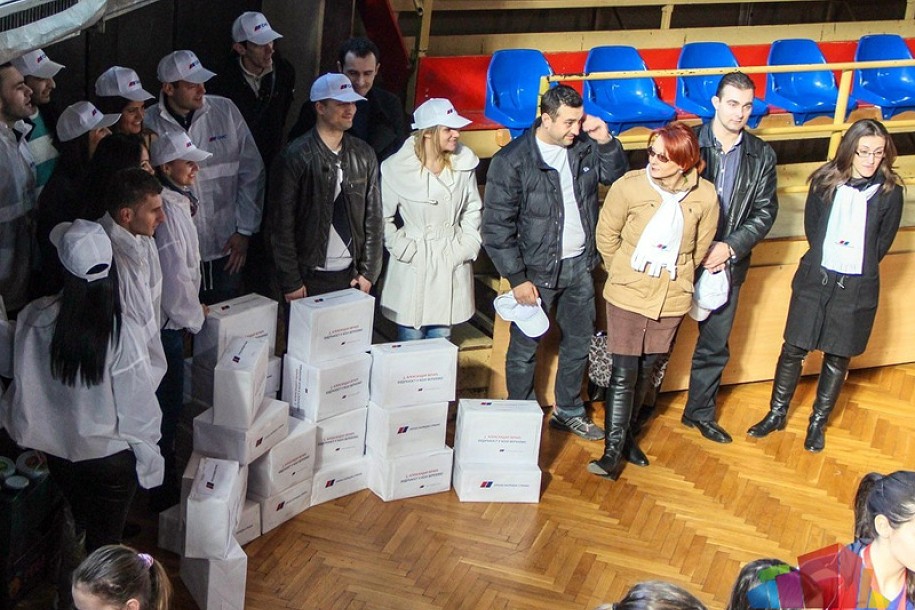 SNS u humanitarnoj akciji