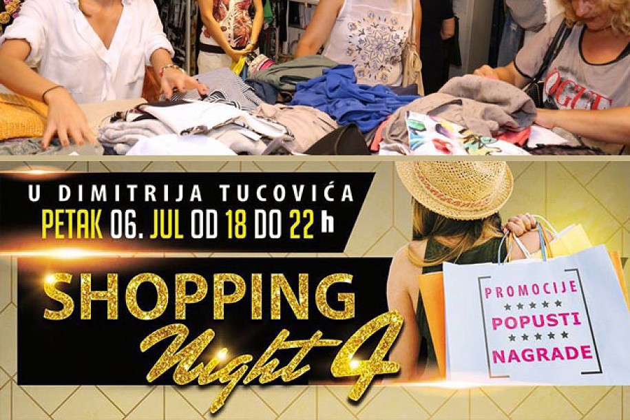 "Shopping night" u petak u "Borovo" ulici