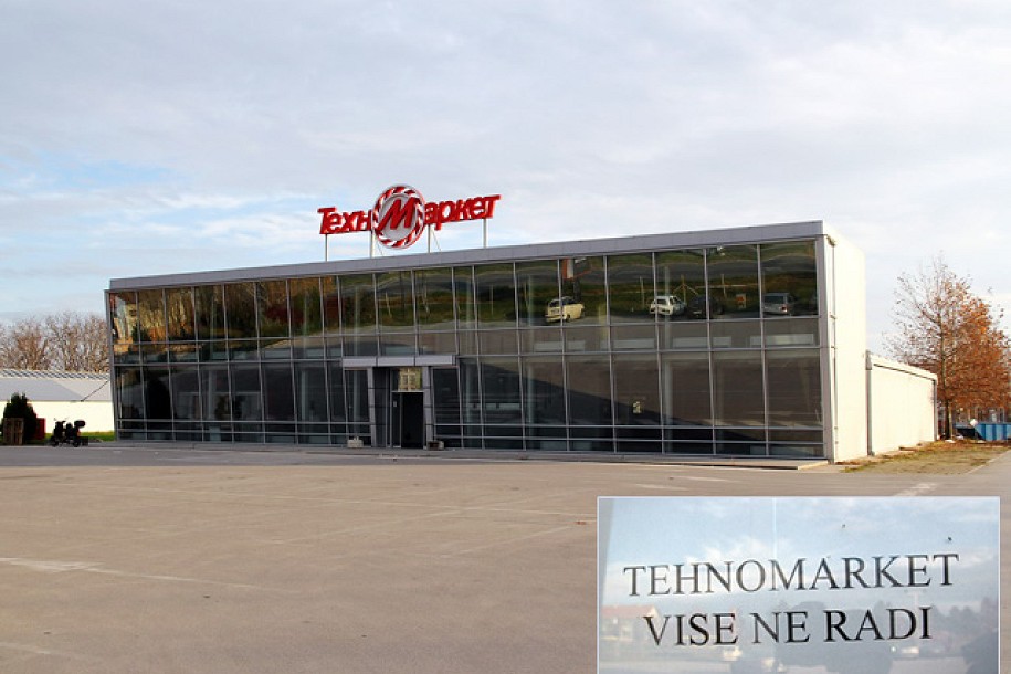 Zatvoren Tehnomarket u Subotici