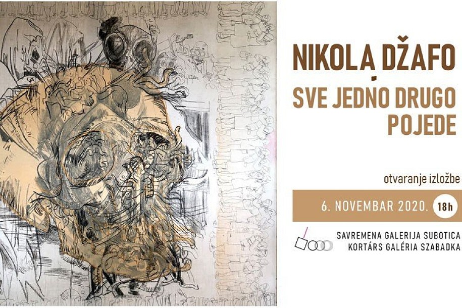 Otvaranje izložbe "Sve jedno drugo pojede" autora Nikole Džafa