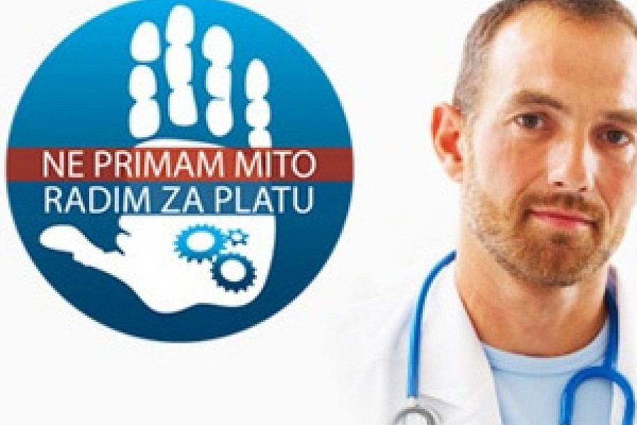 Tek svaki treći lekar pristao da nosi bedž: Ne primam mito - radim za platu