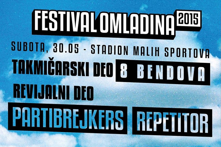 Počele prijave sa Festival Omladina 2015