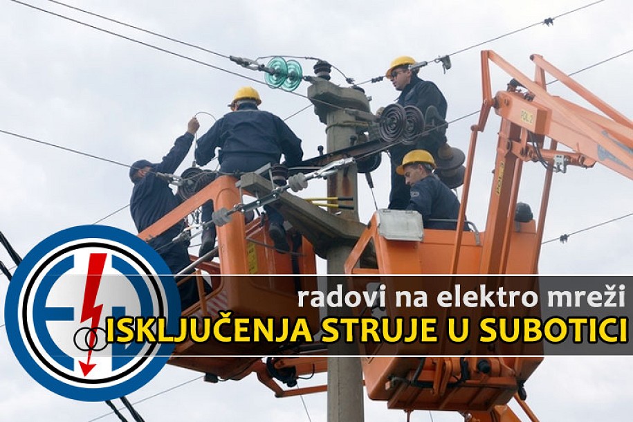 Isključenja struje za 27. jun (ponedeljak)