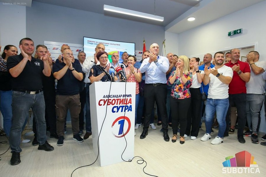 Ubedljiva pobeda liste "Aleksandar Vučić - Subotica sutra"