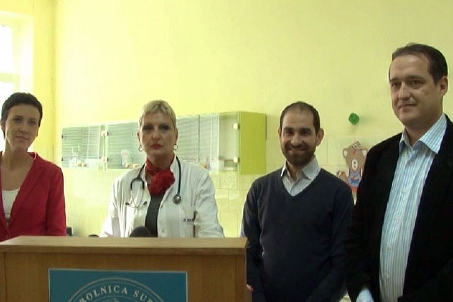 Donacija Procredit banke pedijatriji  Opšte bolnice u Subotici