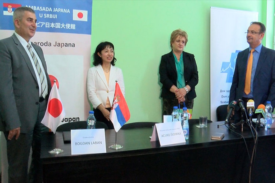 Vlada Japana donirala pomoć za Dom zdravlja