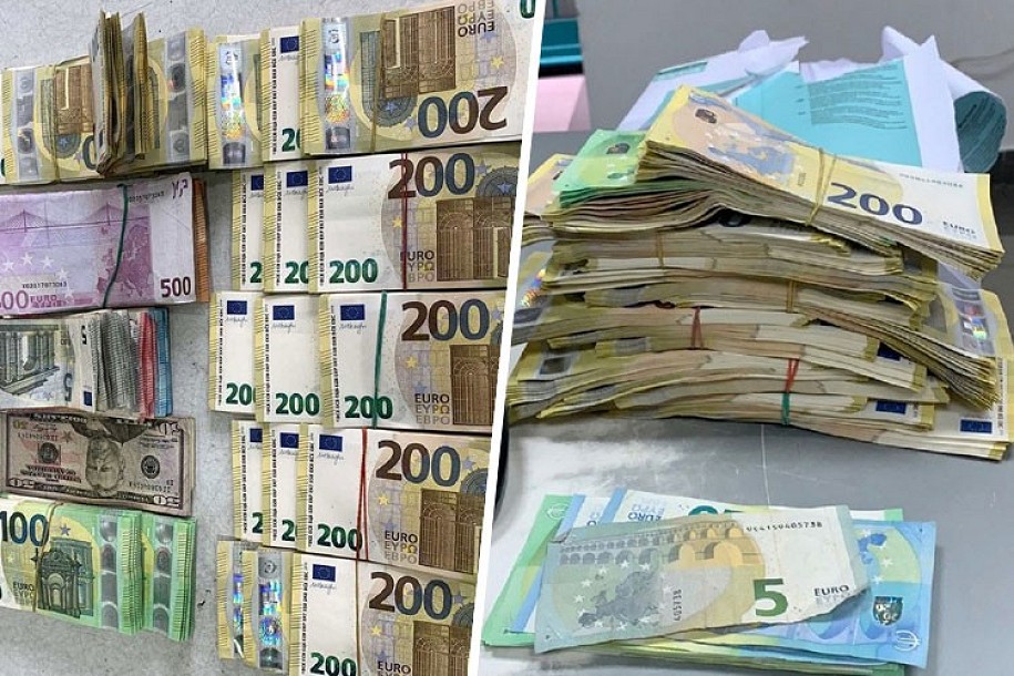 Na Horgošu za vikend u više slučajeva otkriveno skoro 800.000 evra