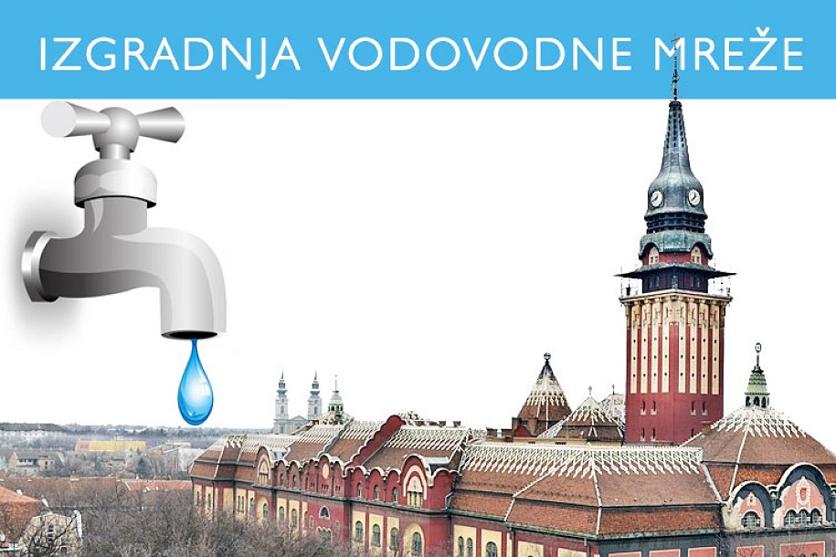 Iz gradske kase 41 milion za gradnju vodovodne mreže