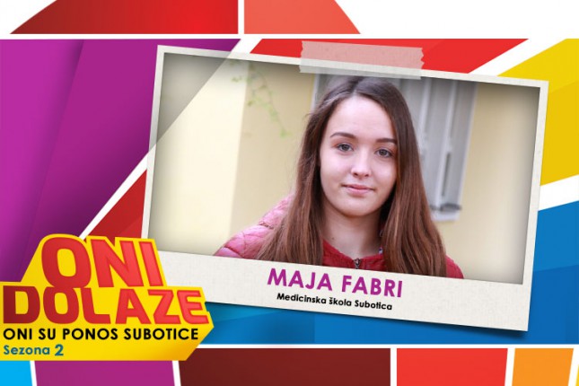 Oni dolaze: Maja Fabri, učenica Srednje medicinske škole i članica Planinarskog sportskog kluba „Spartak“