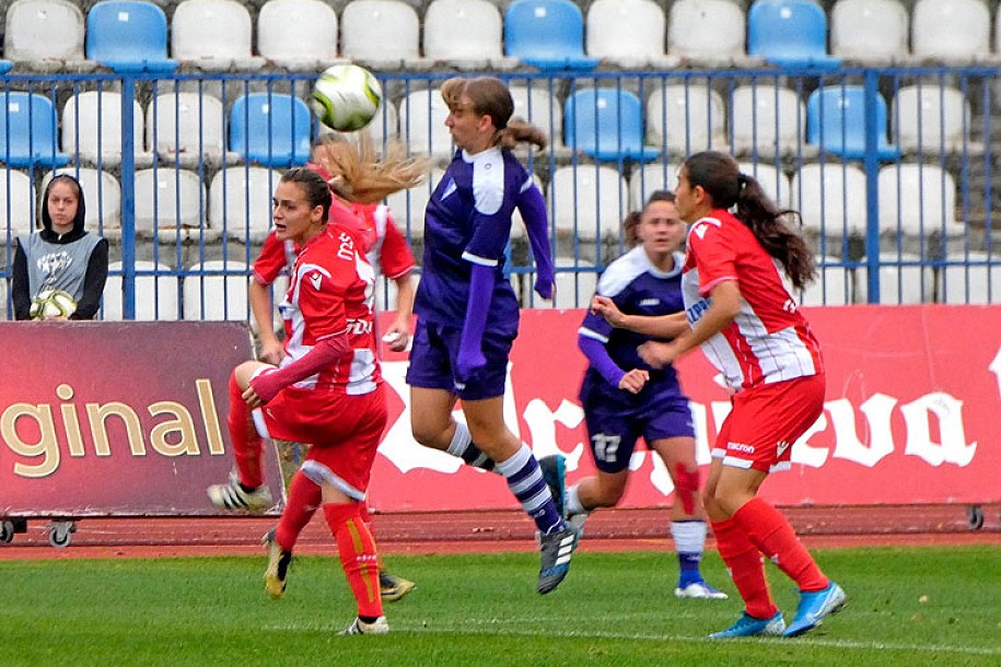 Fudbal: "Golubice" slavile protiv Crvene zvezde (1:0)