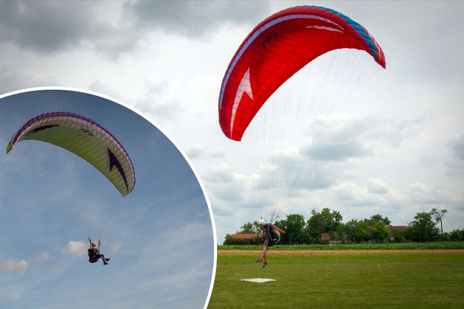 Takmičenje u preciznom sletanju paraglajderom za vikend na Bikovu