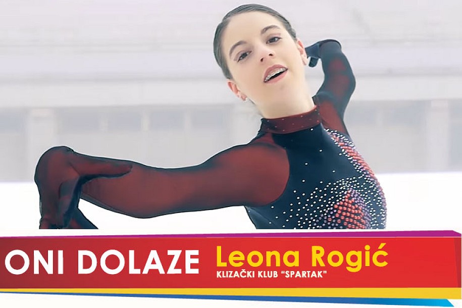 Oni dolaze: Leona Rogić, klizačica Klizačkog kluba "Spartak"