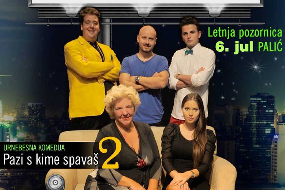 ODLOŽENO Predstava "Pazi s kime spavaš 2" 6. jula na Letnjoj pozornici