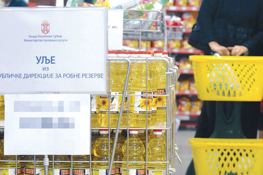 Ulje i šećer iz robnih rezervi još uvek nisu stigli u Suboticu