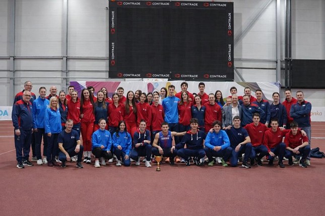 Atletika: Spartakov Darijo Bašić Palković deo zlatne štafete Srbije na tromeču