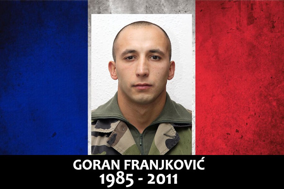 Održan pomen legionaru Goranu Franjkoviću