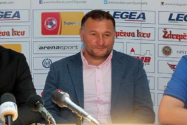 Fudbal: Gaćinović podneo ostavku, Vučković novi šef struke Spartaka