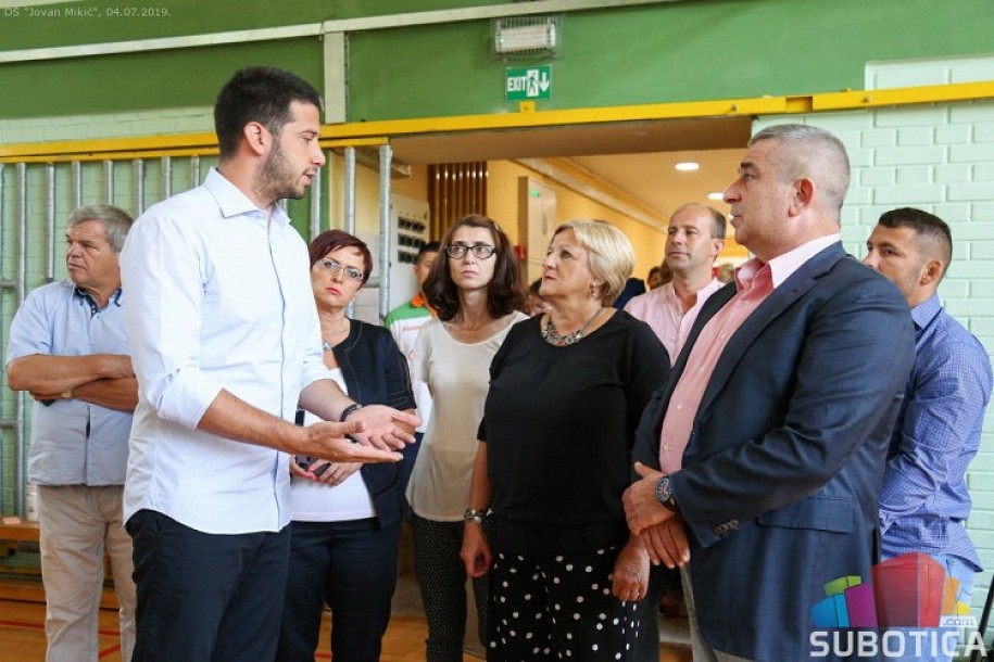 Ministar Vanja Udovičić u poseti Subotici