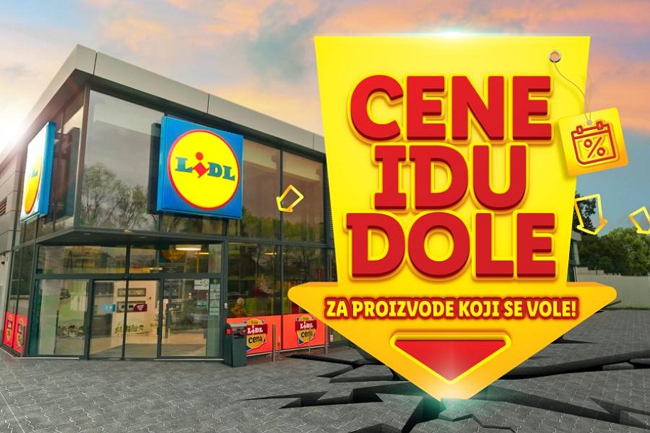 Cene u "Lidlu" idu dole za redovan asortiman