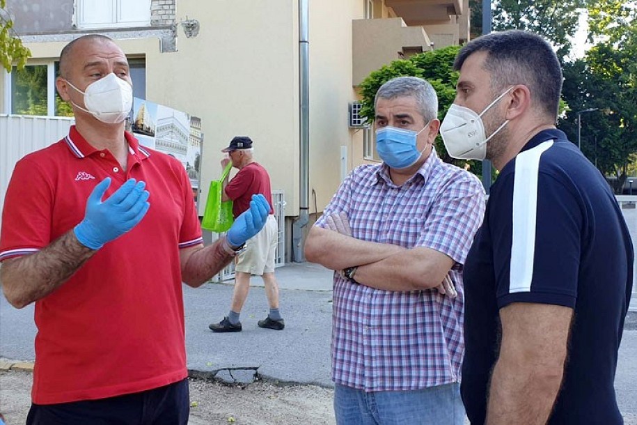 Ministar Đorđević i gradonačelnik Laban obišli Gerontološki centar