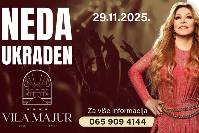 Veče emocija, nezaboravnih hitova i energije sa Nedom Ukraden