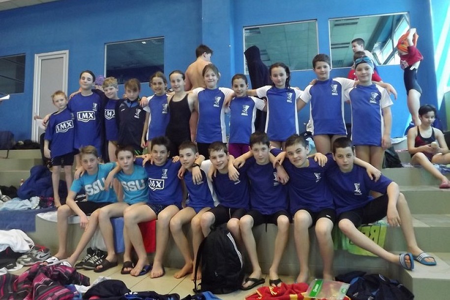 Sedam medalja plivača Spartaka na Uskršnjem mitingu u Novom Sadu