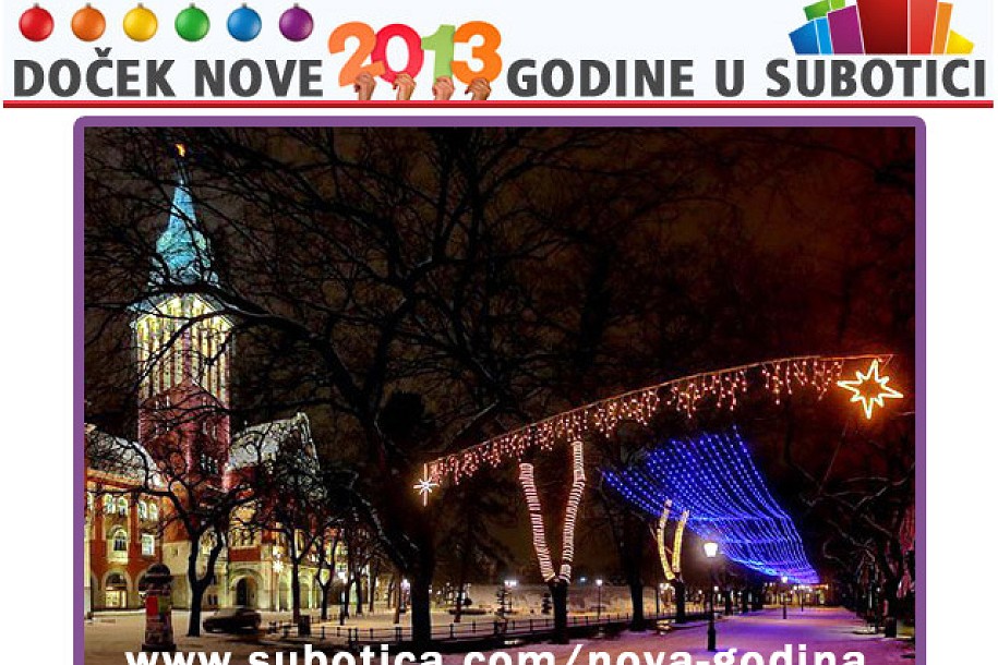 Ponude za doček Nove godine