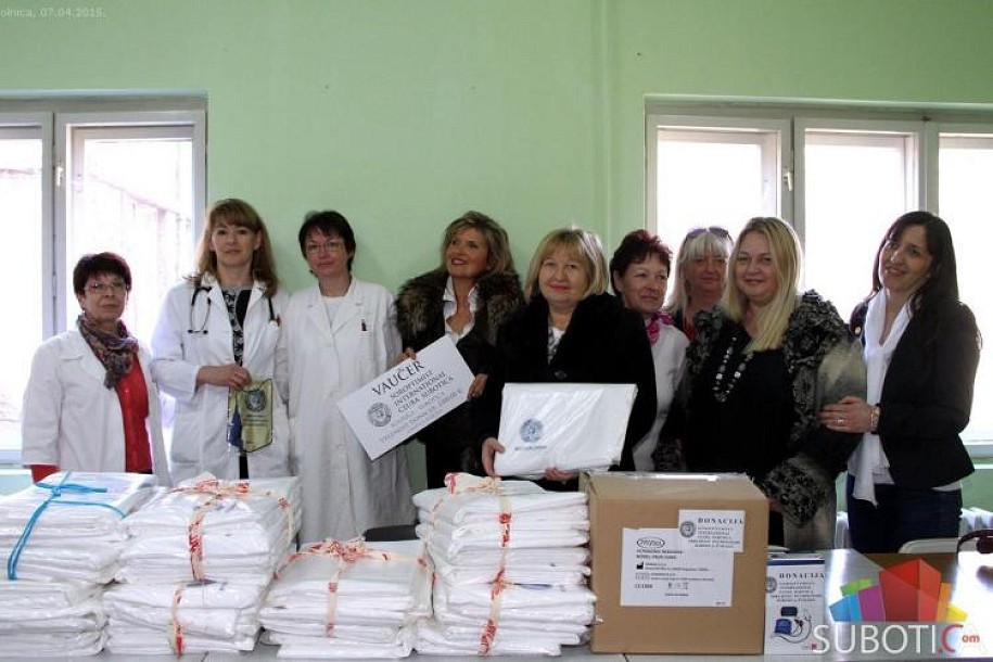 Donacija za odeljenja pulmologije i rehabilitacije Opšte bolnice u Subotici
