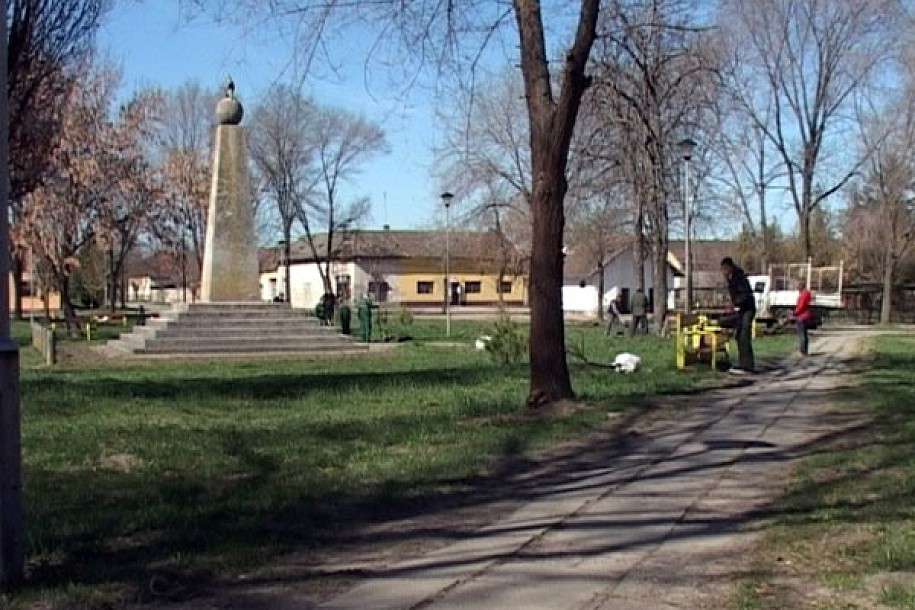 U toku je uređenje parka u Čantaviru