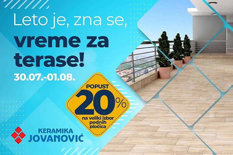 Leto je idealno vreme za uređenje terase