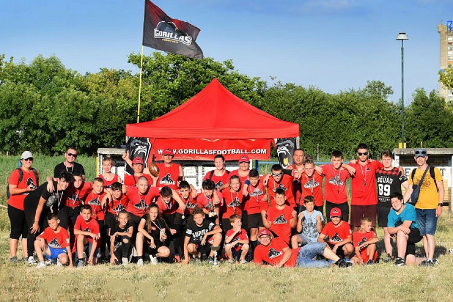 Američki fudbal: "Gorillas Subotica" državni je prvak "U15 Fleg lige"