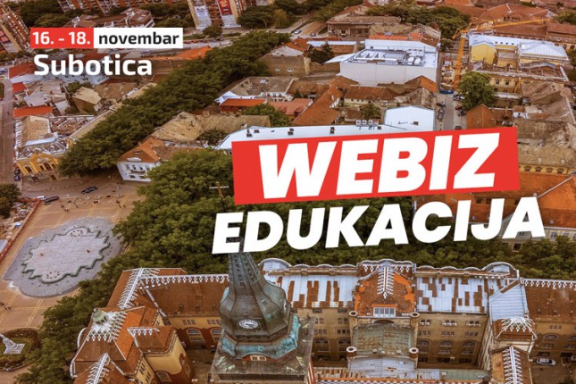 Webiz edukacija: Preko 150 ljudi koji se bave digitalnim marketingom stiže u Suboticu!