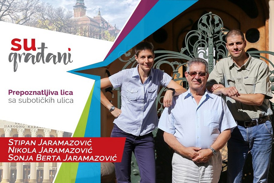 Sugrađani: Nikola i Stipan Jaramazović, Sonja Berta - "  Koga jednom zabride prsti od tambure, taj to više ne ostavlja!"