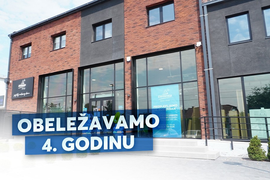 Obeležavanje četvrte godine "Elementa MEGA SHOP-a" uz akcije i poklone za kupce