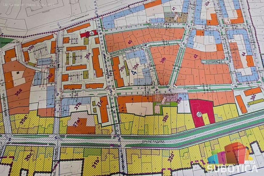 Detaljni plan regulacije usklađen sa zaštitom kulturnog dobra Ulice braće Radić