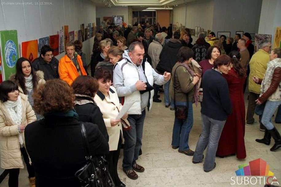Otvorena izložba Borisa Hrnjaka i Petra Fehera