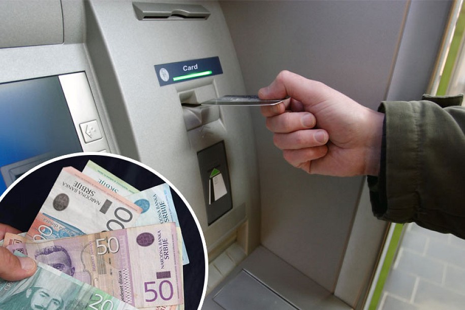 Počela isplata socijalnih davanja, mole se građani da novac podižu na bankomatima