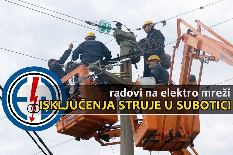 Isključenja struje za 17. novembar (utorak)
