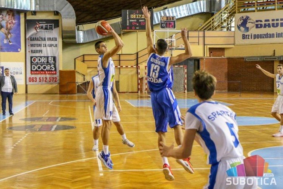 Košarka: Kadeti Spartaka sigurni na startu sezone, savladan Konstantin (81:64)