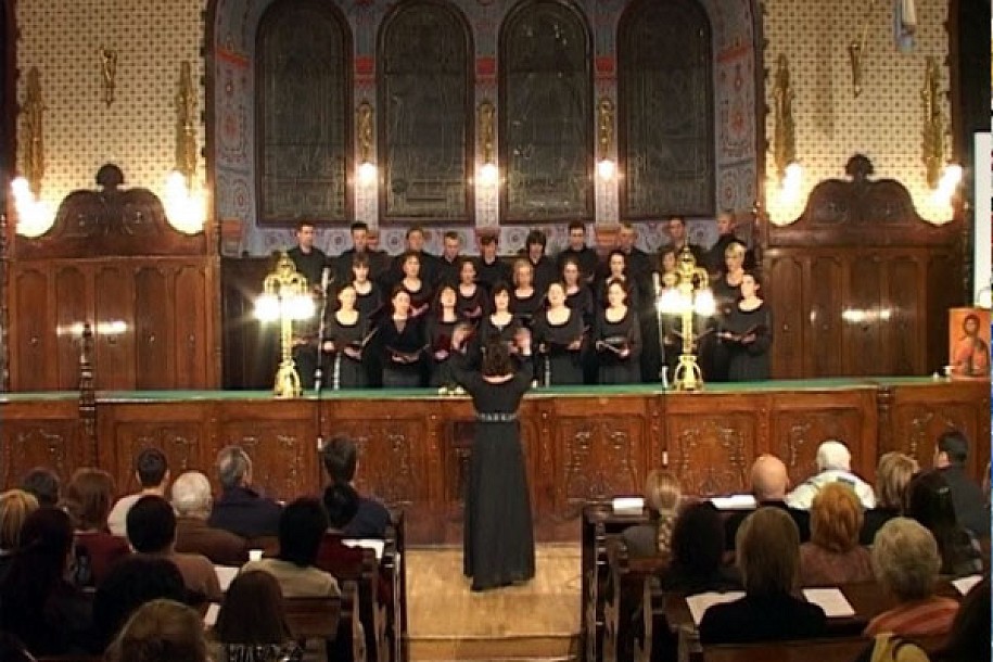 Koncert hora "Sveti Roman Melod"