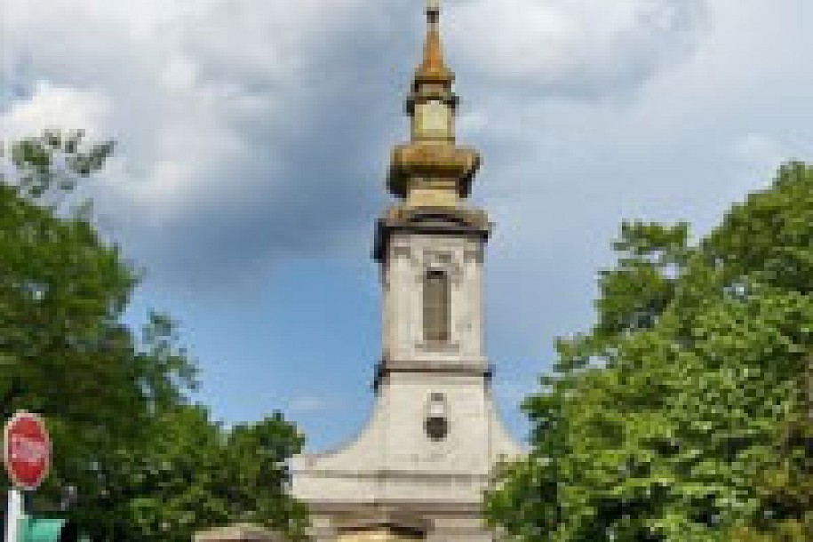 Osvećenje krsta na Hramu Sv. Vaznesenja