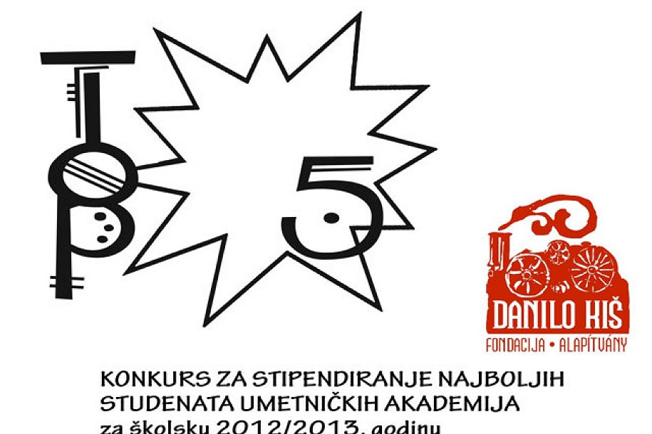 Stipendisti konkursa "TOP 5" koji je organizovala fondacija "Danilo Kiš"